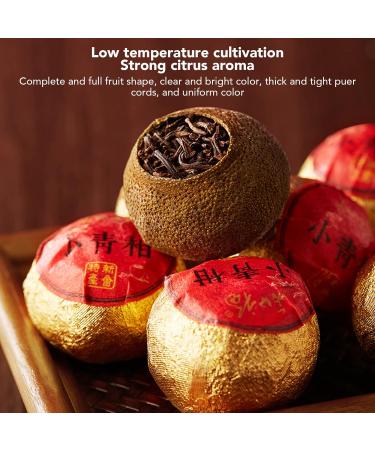 Green Mandarin Orange Peel Ripe Pu-erh Tea Leaves - Loose Leaf 3.5oz Canister - Buy Online on GoSupps.com