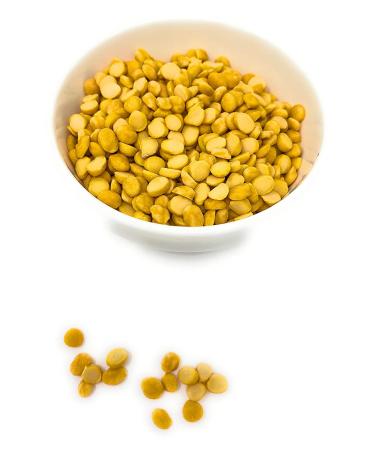 Saffronia Yellow Split Peas 16 oz, Pack of 2 | Ideal for Soups, Stews, and Salads | Rich in Iron, Zinc, and Phosphorus | Vegan, Gluten-Free, Kosher - Buy Online on GoSupps.com