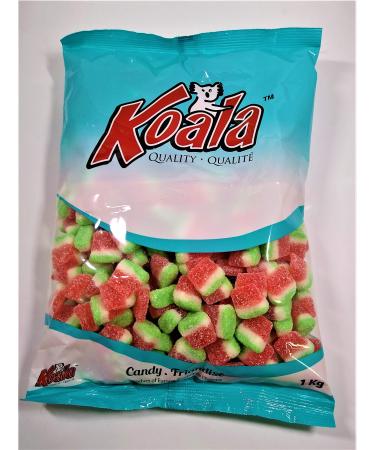 Koala Watermelon Slices Gummy Candy 1Kg Bag