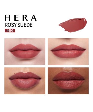 HERA Matte Lip Tint Endorsed by Jennie Kim | Moisturizing Lipstick for Smooth & Full Lips | 5g (0.17 Ounce) by Amorepacific | 499 ROSY SUEDE - Buy Online on GoSupps.com