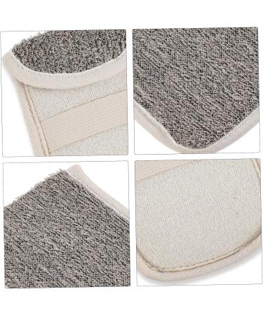 Outanaya 4pcs Black Linen Soap Soap Foaming Dispenser Soap Sack Soap Scrub Foam Net Flax - Buy Online on GoSupps.com