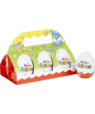 Kinder Kinder surprise boy - Box of 6 eggs 120g - Buy Online on GoSupps.com