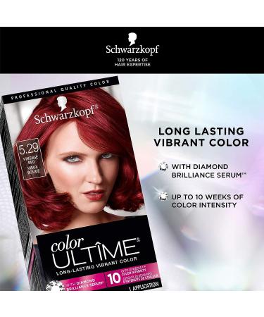 Schwarzkopf Color Ultime 5.29 Vintage Red Hair Color Cream - Buy Online on GoSupps.com