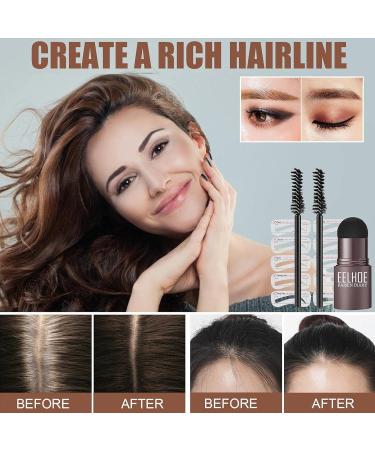 Eyebrow Shaper Kit Eyebrow Mold Set Makeup Powder One Step Brow Stamp Shaping Kit for Women Eyebrow Shaping Waterproof Make Up Cosmetic Set - Buy Online on GoSupps.com