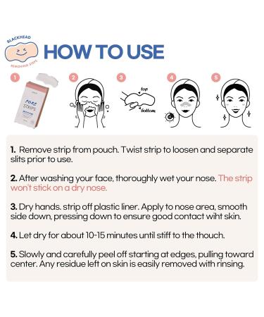 Haruto Blackheads Remover Pore Strips (10 Counts) - Deep Cleansing for Oily Skin - Korean Beauty Skincare - Buy Online on GoSupps.com