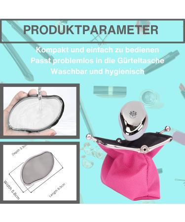 SOASINPRO Crystal Nano Hair Remover | Premium Efficient Depilation Device for Women & Men | Magic Crystal Hair Remover - Gentle on Skin (Silver) - Buy Online on GoSupps.com