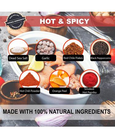Aromasong Hot & Spicy Turkey Brine 2 Lb - 100% Natural Gourmet Sea Salt Poultry Seasoning for Roasting, Grilling, & Smoking - Ideal for Brisket, Chicken, Pork & Beef - Buy Online on GoSupps.com