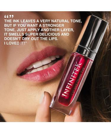 Infinitek Paris INK Lip and Cheek Tint 0.20 fl oz | Lightweight Formula | Natural-Matte Finish | Hydrating and Transfer-Free - Buy Online on GoSupps.com