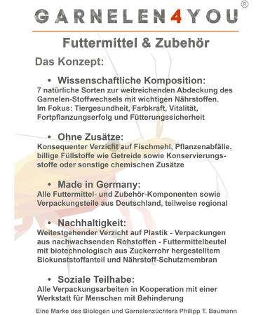 GARNELEN4YOU Feed Line Allrounder Bundle Premium Shrimp Food Sustainable Packaging Made in Germany Hokkaido Nettle Dandelion for Shrimps Crayfish and Snails - Buy Online on GoSupps.com