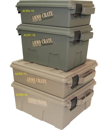 MTM ACR4-18 Green Medium Ammo Crate Utility Box - Buy Online on GoSupps.com