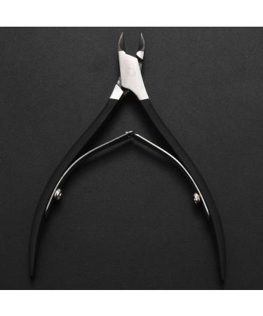 Nail Tweezer Cutter Nipper Clipper Remover Manicure Art Grooming Beauty Nail Pliers Black - Buy Online on GoSupps.com