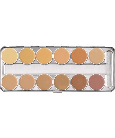 Kryolan Dermacolor 12 Color A palette