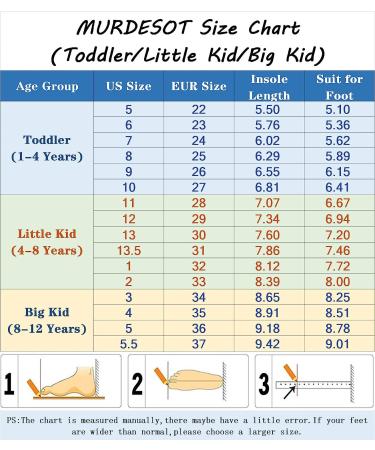 MURDESOT Kids Athletic Running Sports Sneakers - 8 Toddler Grey & Purple - Buy Online on GoSupps.com