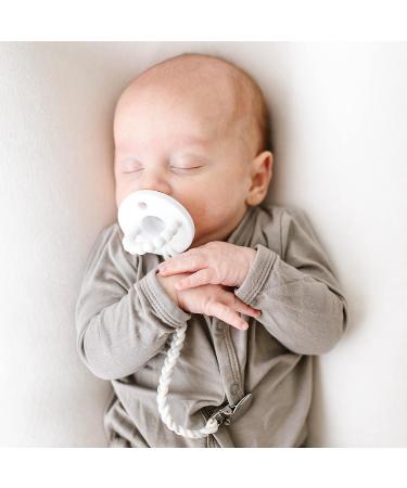 Ryan & Rose Braided Silicone Pacifier Clip - Sandbox - Buy Online on GoSupps.com