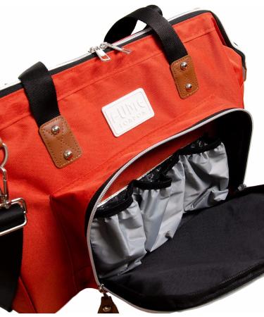 Fume London Baby Bag | Stylish Multifuntional Diaper Bag for Moms & Dads | Cognac | Shop Now! - Buy Online on GoSupps.com
