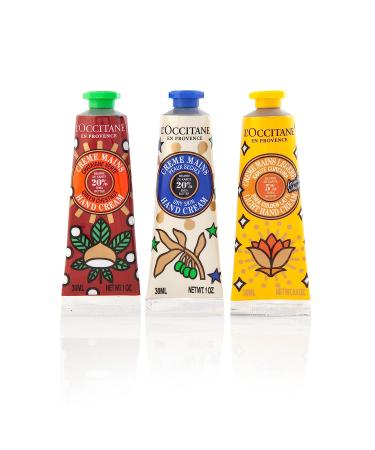 L'Occitane Hand Cream Indulgences Gift Set - Luxurious Skincare Collection - Buy Online on GoSupps.com