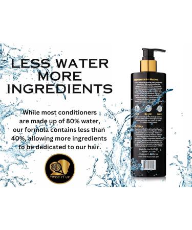 Twist It Up Hair Conditioner - 20 Natural Ingredients Sulfate-Free Ideal for Curly & Afro-Textured Hair | 13.5 Fl Oz - Shop Internationally - Buy Online on GoSupps.com