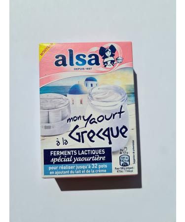 ALSA - My Greek yogurt - Special lactic ferments yogurt maker