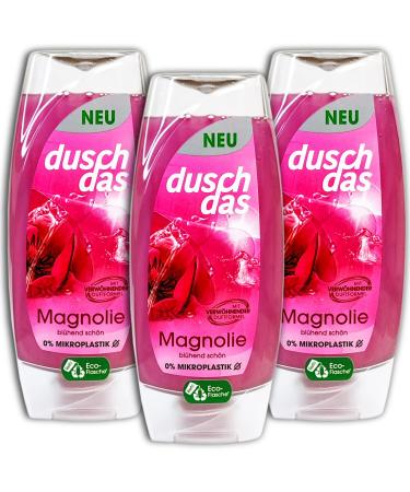 TopDeal Duschdas Lot de 3 gels douche Magnolia 3 x 225 ml