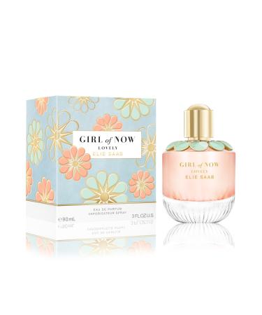 Elie Saab Girl Of Now Lovely for Women - 3 oz EDP Spray Fresh 3 Fl Oz (Pack of 1)