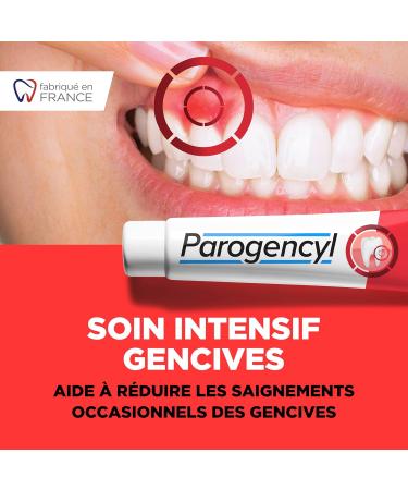 PAROGENCYL - Intensive Gum Care Toothpaste - Mint Flavor/Flavor - Helps reduce occasional bleeding gums (pack of 3x 75ml) - Buy Online on GoSupps.com