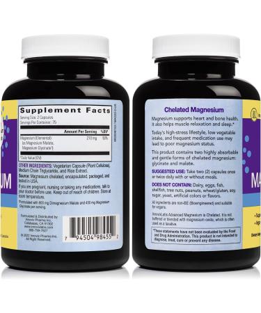 InnovixLabs Magnesium & Curcumin Bundle - Supports Heart, Bones, Muscles & Immune Health - Buy Online on GoSupps.com