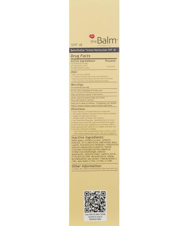 theBalm BalmShelter Dark Tinted Moisturizer - Silky-Smooth Formula - Buy Online on GoSupps.com