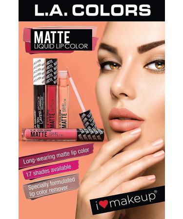 L.A. COLORS Matte Liquid Lip Color Vixen 1oz - Long-Lasting Lipstick for Bold, Matte Finish - Pack of 1 - Buy Online on GoSupps.com