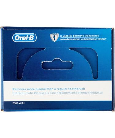Oral-B Vitality 100 CrossAction White Black Electric Toothbrush - Buy Online on GoSupps.com