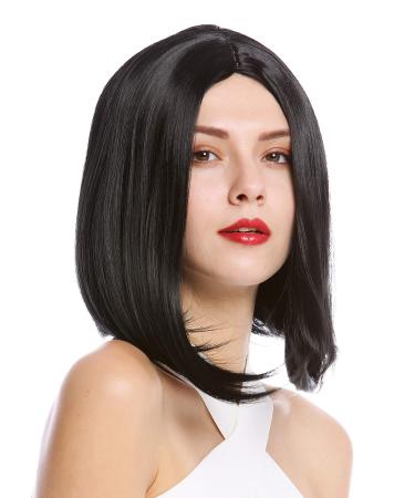 WIG ME UP - YZF-4356-1 wig ladies wig long bob shoulder length straight middle parting black