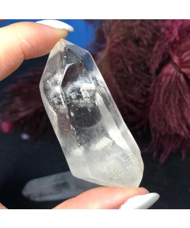 2pcs Natural Clear Crystal Rough Stone Polished Raw Gemstone Specimen Minerals Stone Home Decoration - Buy Online on GoSupps.com