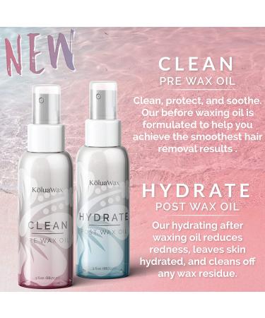 KoluaWax Digital Wax Warmer Kit - Hard Wax Beans for All Hair Types, Eyebrow, Facial & Body Hair Removal - 20 Applicators Included - Buy Online on GoSupps.com