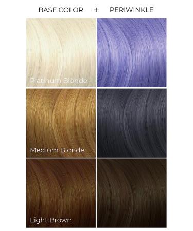 ARCTIC FOX Periwinkle Semi-Permanent Hair Color Dye - Vegan & Cruelty-Free (8 Fl Oz) - Buy Online on GoSupps.com