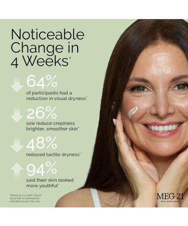 MEG 21 Anti-Oxidant Boost Serum for Face Helps Reduce the Look of Dark Spots Wrinkles & Sun-Related Skin Stress Brightening Serum with Vitamin C Rich Gooseberry and Patented SUPPLAMINE (1 oz) - Buy Online on GoSupps.com