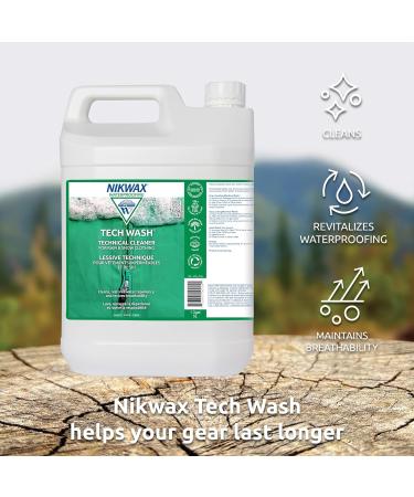 Nikwax Tech Wash 5L - Essential Care for Waterproof Gear | Shop Internationally - Buy Online on GoSupps.com
