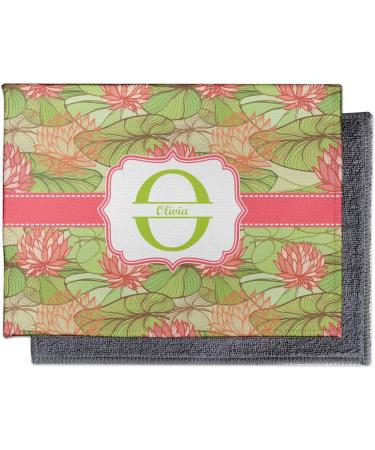 Personalized Lily Pads Microfiber Screen Cleaner | YouCustomizeIt - Customizable Eco-Friendly and Perfect for All Devices - Buy Online on GoSupps.com