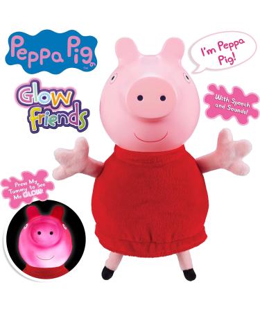 Peppa Pig Glow Friends Talking George Interactive Toy | Light-Up Face & Sound Effects | Gift for 3-5 Year Olds - Buy Online on GoSupps.com