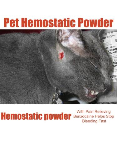Styptic Powder Safe For Dogs And Cats Blood Stopper Puppy-Home Profession Aids Supplies Traumatic Hemostatic Powder 50ml Blood Stopper-powder Stick Bandage Large For Dogs Nails-compress Pet Wound Pet - Buy Online on GoSupps.com