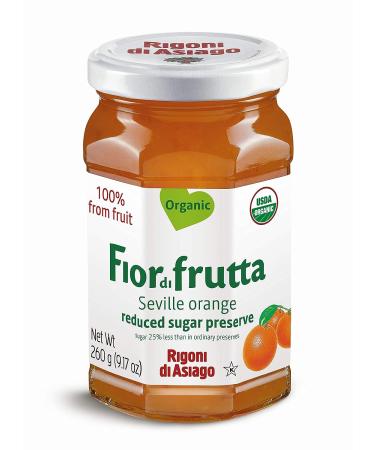 Rigoni Di Asiago Fiordifrutta Fruit Spread - Seville Orange - 9.17 Oz. - Pack of 1