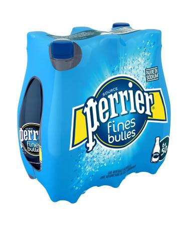 Perrier Fine Bubbles Mineral Water, 6 x 500 ml