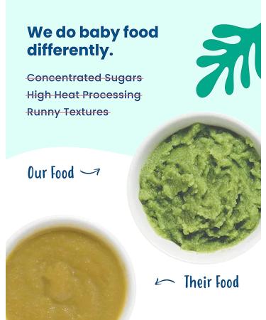 Amara Organic Baby Food Stage 3 - Black Bean & Sweet Corn Baby Cereal Pouches - 5 Pack - Made with Organic Veggies - Mix with Breastmilk, Water or Formula - Buy Online on GoSupps.com