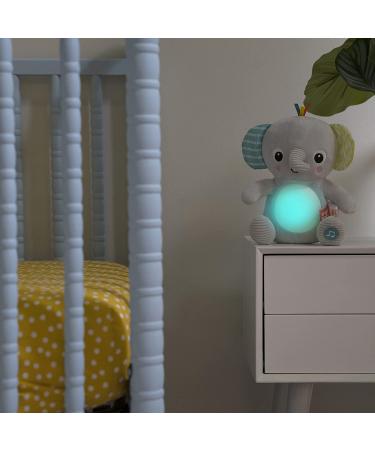 Bright Starts HugaBye Baby Musical Elephant Toy | Soft and Light Up | Newborn and Up - Buy Online on GoSupps.com