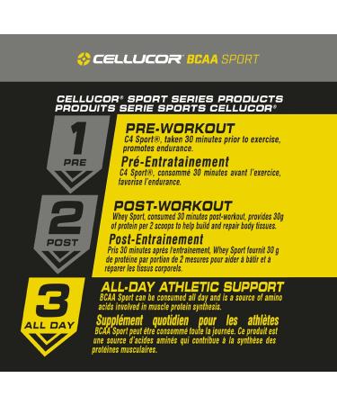 Celllucor BCAA Sport Recovery Powder - Post & Intra Workout Energy Supplement - Cherry Limeade 30 Servings Cherry Limeade 30 Servings (Pack of 1) - Buy Online on GoSupps.com