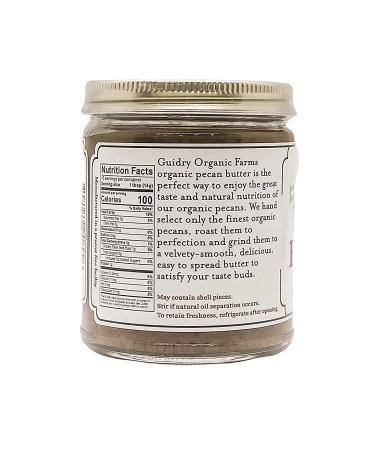 Organic Pecan Butter - Handmade, Keto Friendly, Gluten Free, USDA Certified, All Natural with Sea Salt - No Added Sugar - Buy Online on GoSupps.com