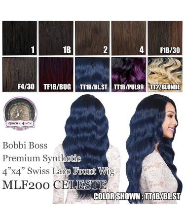 Buy Bobbi Boss Premium Synthetic Swiss Lace Front Wig MLF200 CELESTE (1) | International Shipping Available - Buy Online on GoSupps.com