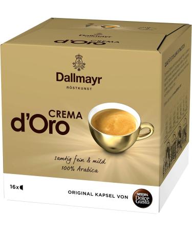 Nescaf Dolce Gusto Dallmayr Crema d Oro Lot of 6 6 x 16 Capsules - Buy Online on GoSupps.com
