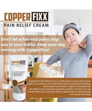 Buy Pain Relief Cream 5 Fl Oz - Copper & Heat Technology for Arthritis Muscle & Joint Inflammation - Fast Acting Arnica Solution - Buy Online on GoSupps.com
