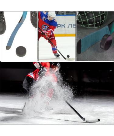 Swawis Ice Hockey Tape - 2 Rolls Black & Green/Blue & White 2.5cm x 25m Handle Band for Hockey Badminton & Golf - Buy Online on GoSupps.com