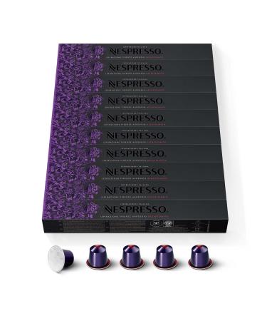 Nespresso Nespresso Original 100 Capsules Arpeggio Decaffeinato Intensit 9 Pour Ristretto Espresso & Cappuccino Recette Lait (10 tuis de 10)
