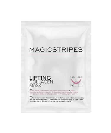 Buy MAGICSTRIPES Lifting Collagen Mask - V Line Double Chin Reducer | 5 Masks for Slimming Facial Contour - Buy Online on GoSupps.com